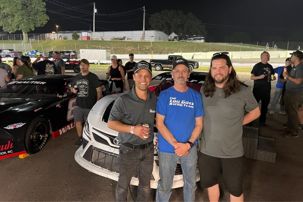 EMT employees out at the racetrack together